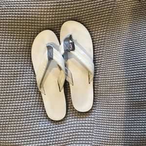 White Rainbow sandals